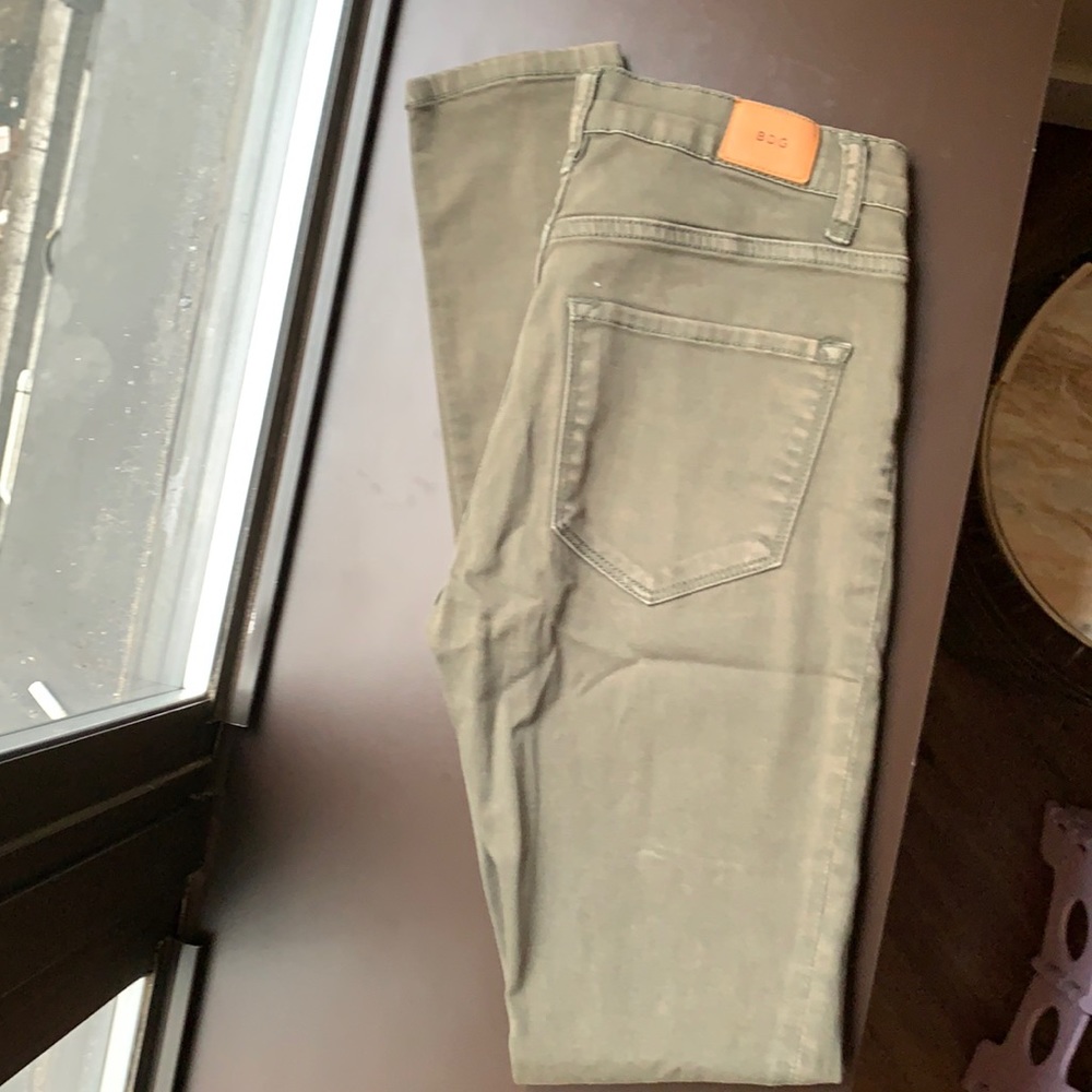BDG Olive Jeans, Skinny, High Rise
